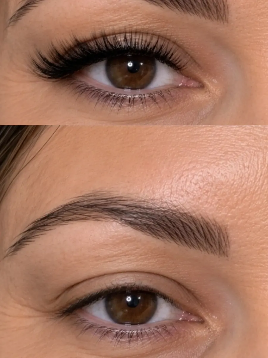 Gepflegte, geformte Augenbrauen und Wimpern, Seidenblick Dortmund-Wellinghofen